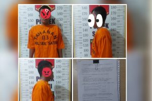 Gelapkan Uang Perusahan, Seorang Salesman diRingkus Anggota Polsek Satui