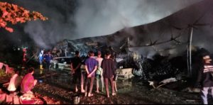 Gudang Sembako di Angsana Ludes dilalap Sijago Merah