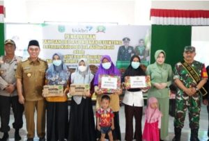 Dikukuhkan Bupati Menjadi Bapak Asuh Anak Stunting, Dandim 1022 Tanbu; Ini Merupakan Salah Satu Program Kasad￼