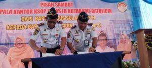Pisah Sambut, Samsuddin Puji Kepala KSOP kelas   Ill Kotabaru-Batulicin Yang Lama