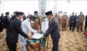 27 Pejabat di Tanbu diLantik, Sekda: Jabatan Sebuah Amanah Besar Yang Harus Diemban