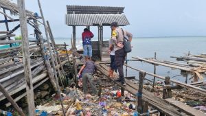 Warga Pulau Kerasian Kotabaru di Gegerkan Dengan Penemuan Jasad Bayi Berjenis Kelamin Laki-Laki