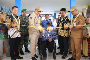 Resmikan Kantor Kecamatan Kelupang Hilir, Ini Sambutan Wakil Bupati Kotabaru