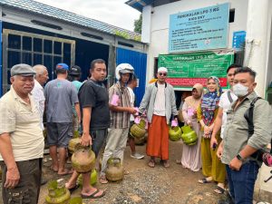 Pengendalian Infalasi Daerah, Unit Krimsus Satreskrim Polres Kotabaru Pantau Harga LPG Subsidi