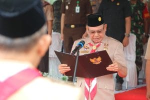 Pengurus Mibiran dan Kwarran di 5 Kecamatan di Kukuhkan Bupati Kotabaru di Sengayam