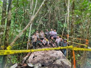 Viral Temuan Bangkai Pesawat di Hutan Kotabaru Kalsel, Begini Penjelasan Polisi
