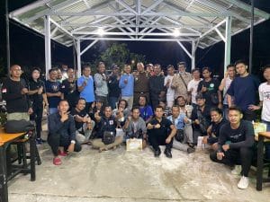 Jalin Sinergitas, Kasi Intel Kajari Kotabaru Tamu Sapa Dengan Insan Pers PWI Kotabaru