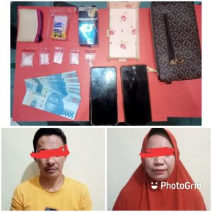 Diduga Jadi Pengedar Sabu, Pasutri di Kusan Hilir Diringkus Polisi