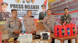 Polres Bongkar Produsen Oli Ilegal di Tanah Bumbu Kalsel
