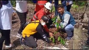Peduli Lingkungan, PWI bersama DLH dan PT Indocement Prakarsa Kotabaru Gelar Aksi Tanam Pohon