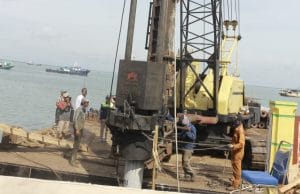 Mantap..! Pembangunan Masjid Apung Siring Laut Kawasan Wisata Kotabaru Dimulai
