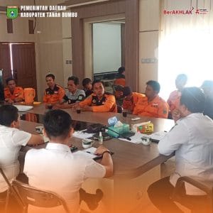 BPBD Tanbu Menggelar Rapat Evaluasi Kegiatan Selama Tahun 2022