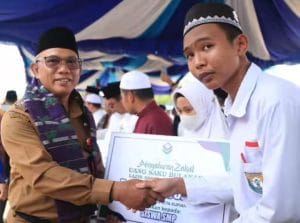 Diresmikan Langsung Menag RI, Pemkab Tanbu Apresiasi dan Dukung Program Kampung Zakat