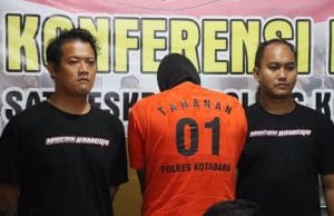 Tersangka Pembunuhan Wanita Dalam Gorong-Gorong di KotabaruTerancam 15 Tahun Penjara