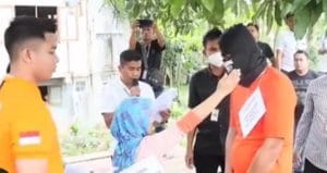 Rekonstruksi Pembunuhan Wanita Tewas di Dalam Gorong-Gorong di Kotabaru, Tersangka Peragakan 27 Adegan