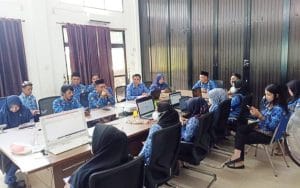 ASN Disperkimtan Tanbu Ikuti Pelatihan Penggunakan Aplikasi Srikandi