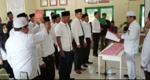Panitia Pilkades Serentak Gelombang Pertama Wilayah Kecamatan Karang Bintang Resmi Terbentuk
