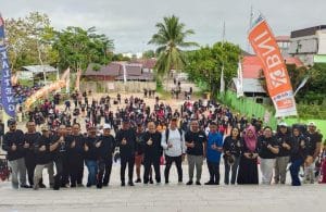 Semarak Jalan Sehat Pengembang Kota Kapuas Baru Antusias Diikuti Masyarakat