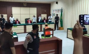 Tok! Pembunuh IRT dan Dua Anaknya Yang Masih Bocah di Tanbu Divonis Hukuman Mati