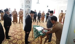 Sekda Tanbu Lantik Pejabat Eselon, Hernadi Didapuk Jabat Kadis PUPR