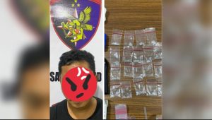 Ringkus Seorang Tersangka di Bantaran Sungai Satui, Polisi Temukan 23 Paket Sabu