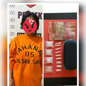 Simpan Sabu Belasan Gram di Rumahnya, Wanita Muda Ini Ditangkap Polisi Satui