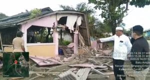 Bangunan Diduga Jadi Tempat Prostitusi di Sungai Dua Dibongkar, 3 Orang Turut Diamankan