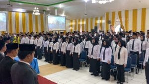 Hadapi Pemilu 2024 Bawaslu TanbuLantik Seligus Beri Pembekalan 157 Pengawas Desa Kelurahan