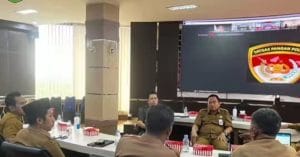 Pemkab Tanbu Respon Hasil Rakor Pengendalian Inflasi Bersama Mendagri