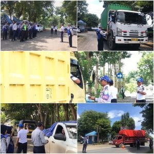 Pastikan Kelaikan Kendaraan Sekaligus Sosialisasi Uji KIR, Dishub Tanah Bumbu Gelar Pemeriksan