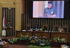 Rapat Paripurna DPRD, Pemkab Tanbu Sampaikan Raperda RTRWP