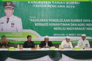Bupati Zairullah Buka Musrenbang RKPD Tanbu 2024