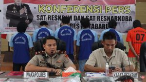 Bravo! Polres Kotabaru Berhasil Ringkus 5 Pemain Sabu Dengan Barbuk Total 319,1 Gram 