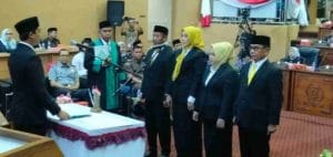 Empat Anggota DPRD PAW Dilantik Ketua DPRD Tanah Bumbu