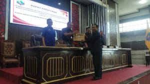 Rapat Paripurna DPRD Kotabaru, Eksekutif Sampaikan Tiga Raperda
