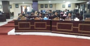 Rapat Paripurna DPRD Kotabaru, Eksekutif Sampaikan Empat Raperda