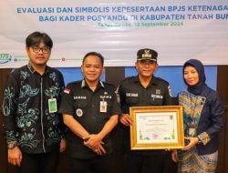 Mantap..! Desa di Kabupaten Tanah Bumbu Ini Berhasil Raih Paritrana Award Tingkat Kalsel