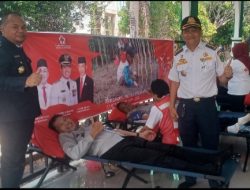 Peringatan Harhubnas, Dishub Tanah Bumbu Gelar Upacara dan Bakti Sosial Donor Darah
