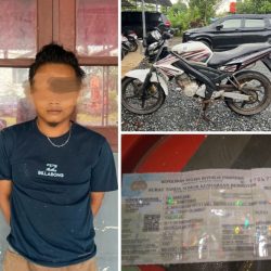 Seorang Mahasiswa di Tanah Bumbu Ditangkap Usai Curi Motor, Polisi Amankan Barang Bukti