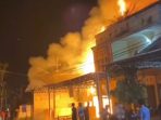 Ruko di Pelaihari Terbakar, Api Lahap Seluruh Isi Bangunan