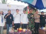Kasdim 1022/Tanah Bumbu Hadiri Panen Raya Serentak Virtual Bersama Presiden RI