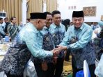 Wakil Bupati Tanah Bumbu Disambut Hangat Gubernur Kalsel di Puncak Hari Jadi ke-26 Kota Banjarbaru