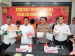 Ditresnarkoba Polda Kalsel Bongkar Jaringan Narkoba Antarprovinsi: 8,7 Kg Sabu dan 10 Ribu Ekstasi Diamankan
