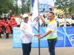 Wakil Bupati Tanah Laut Lepas 391 Kontingen ke Forda dan Festival Olahraga Tradisional Kalsel