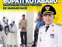 Momen Haru Bupati Kotabaru Lepas Jamaah Calon Haji 2025
