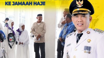 Momen Haru Bupati Kotabaru Lepas Jamaah Calon Haji 2025
