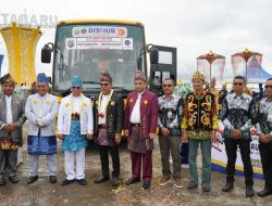 Pemkab Kotabaru Resmikan Operasional Angkutan Perintis Rute Kotabaru–Sengayam
