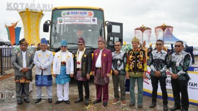 Pemkab Kotabaru Resmikan Operasional Angkutan Perintis Rute Kotabaru–Sengayam
