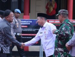 Bupati Andi Rudi Latif  Turut Menghadiri Kunjungan Kompolnas di Polsek Sungai Loban Dalam Rangka Penilaian Award 2025