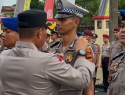 Polres Kotabaru Gelar Upacara Korps Raport Kenaikan Pangkat 